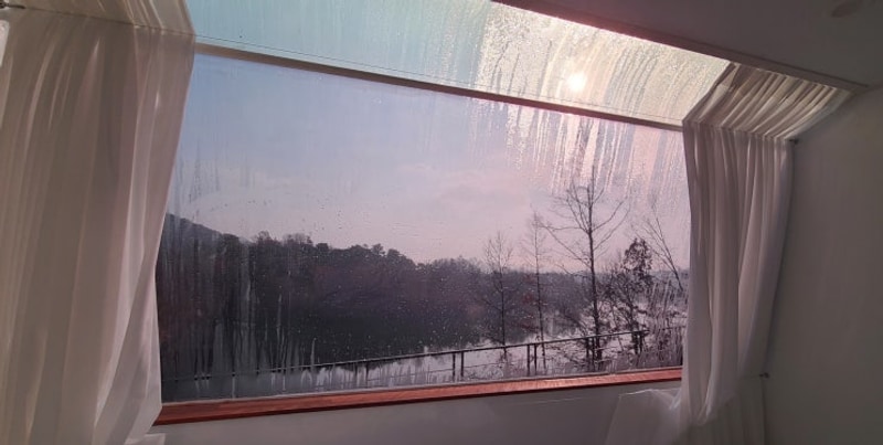 제천 캠핑장 레이크힐캠프 신상 카라반(매우 깔끔)