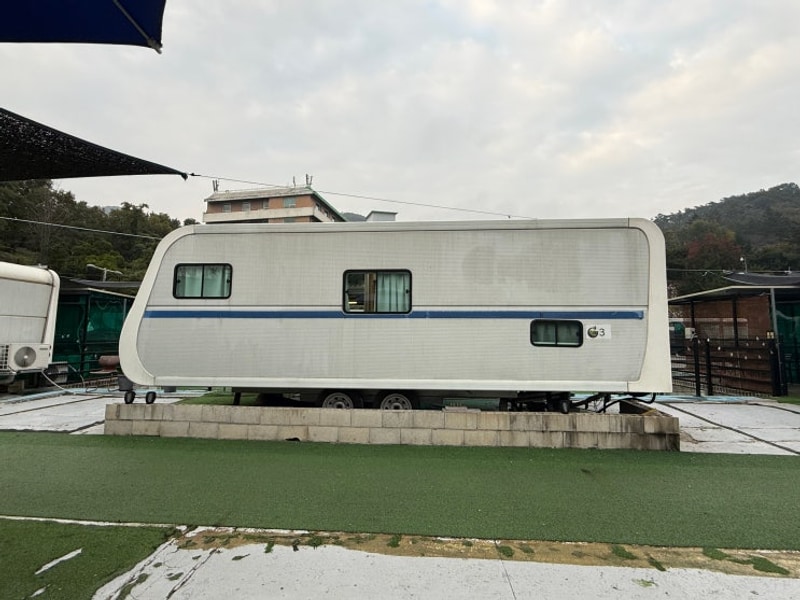 안양예술공원 당일캠핑 지맨카라반파크 내돈내산 솔직후기