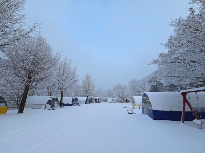 서울 근교 글램핑 경기도 가평 이지캠핑장 조용한 설중 캠핑...