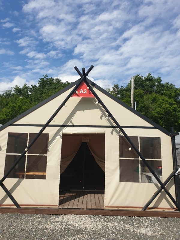 영천 뷰 맛집 글램핑 글램코티지