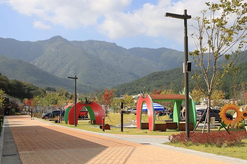 등억알프스야영장 시설 사진 32