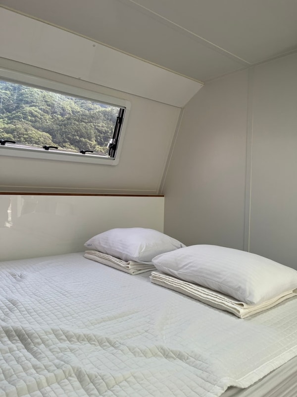 가평 용소폭포 숙소 카라반 글램핑 가화2372 개별화장실