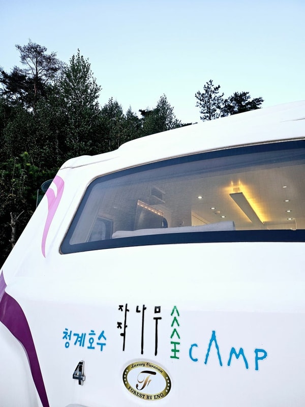 완벽했던 청계호수 자작나무 숲 포천캠핑장