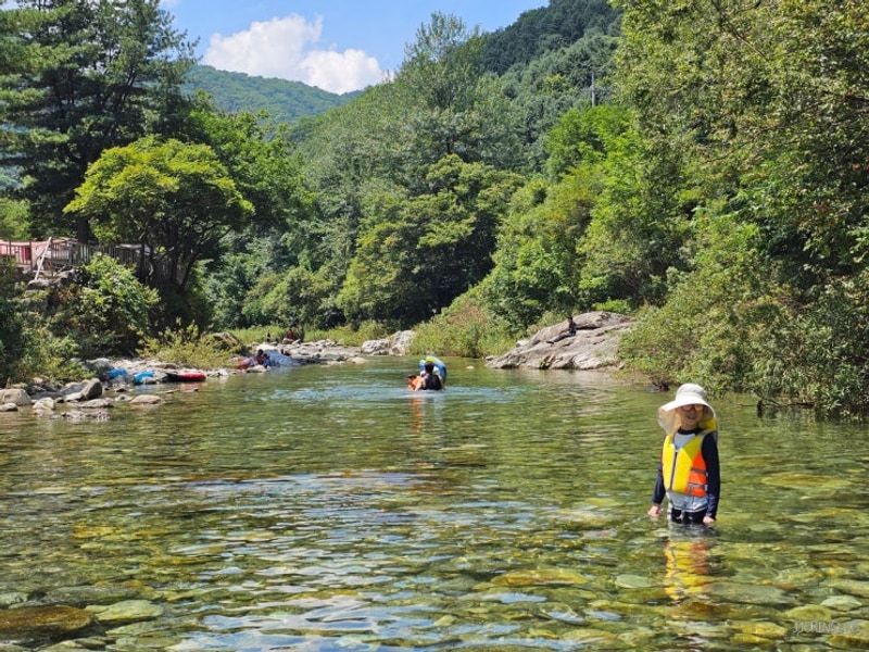 가평 깊은 계곡 캠핑장 깨끗한 명지계곡 또올래캠핑장