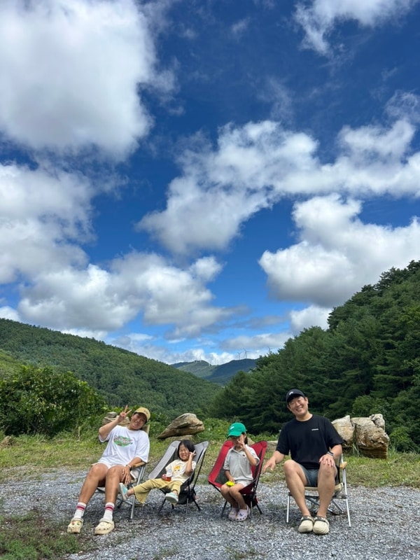 평창 산너미목장 캠핑장 우중캠핑 육십마지기 한국의 스위스