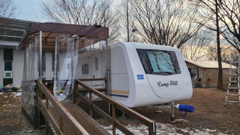 안산화랑오토캠핑장 카라반4번 다녀온 후기