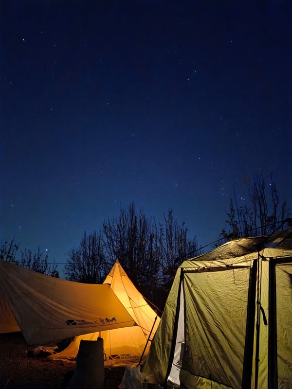 캠핑일지#07 팜앤투어캠핑장D... 도요토미등유난로/예산캠핑장