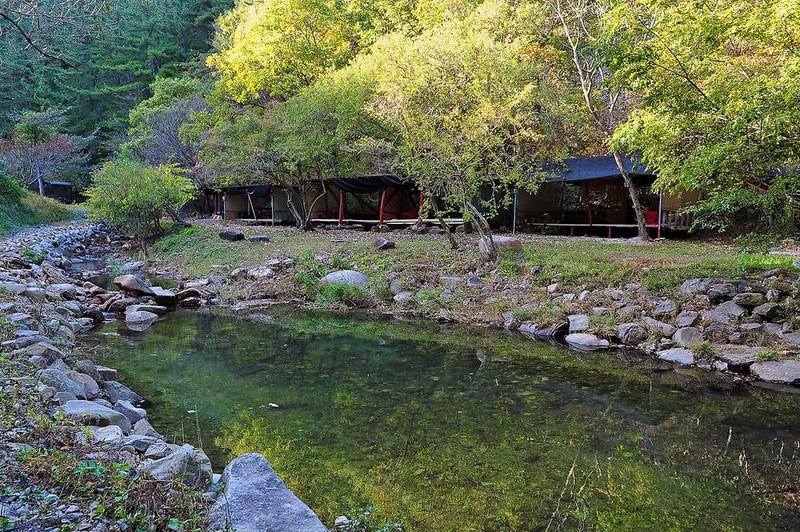 얼음골 야영장 시설 사진 1