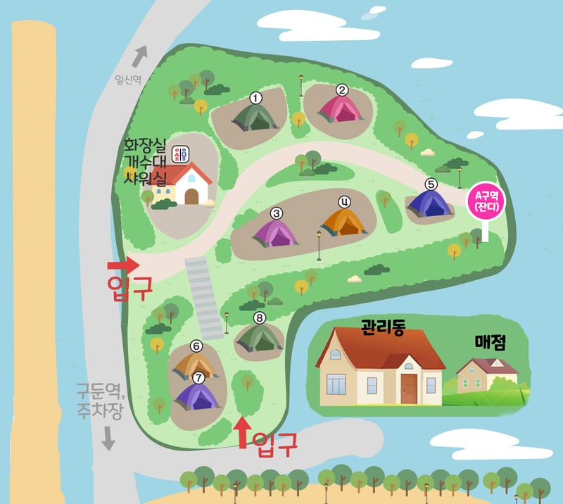 더 포레스트 배치도 1