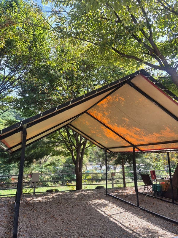 경기북부 포천 도리돌캠핑장 오토캠핑 파쇄석 타프존 1박2일...