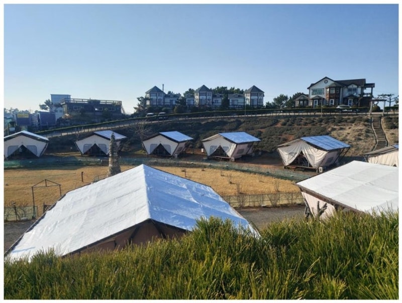 고즈넉한 감성에 반한 태안캠핑 태안 안면도 비비애견동반캠핑장