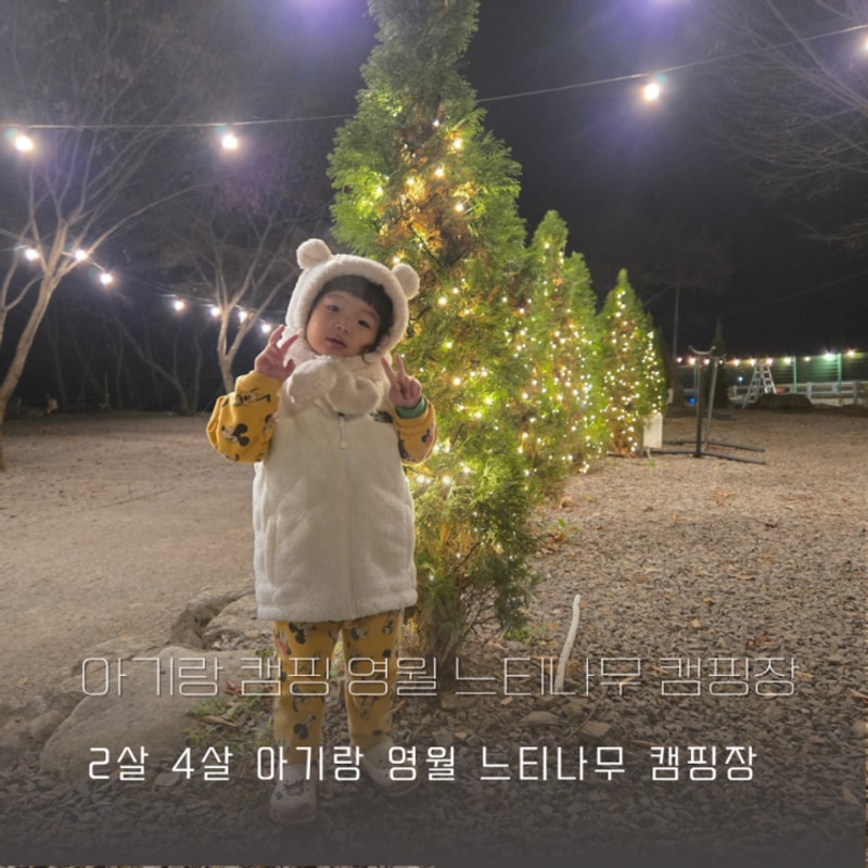 아기랑 캠핑 영월 느티나무캠핑장 2세 4세 후기