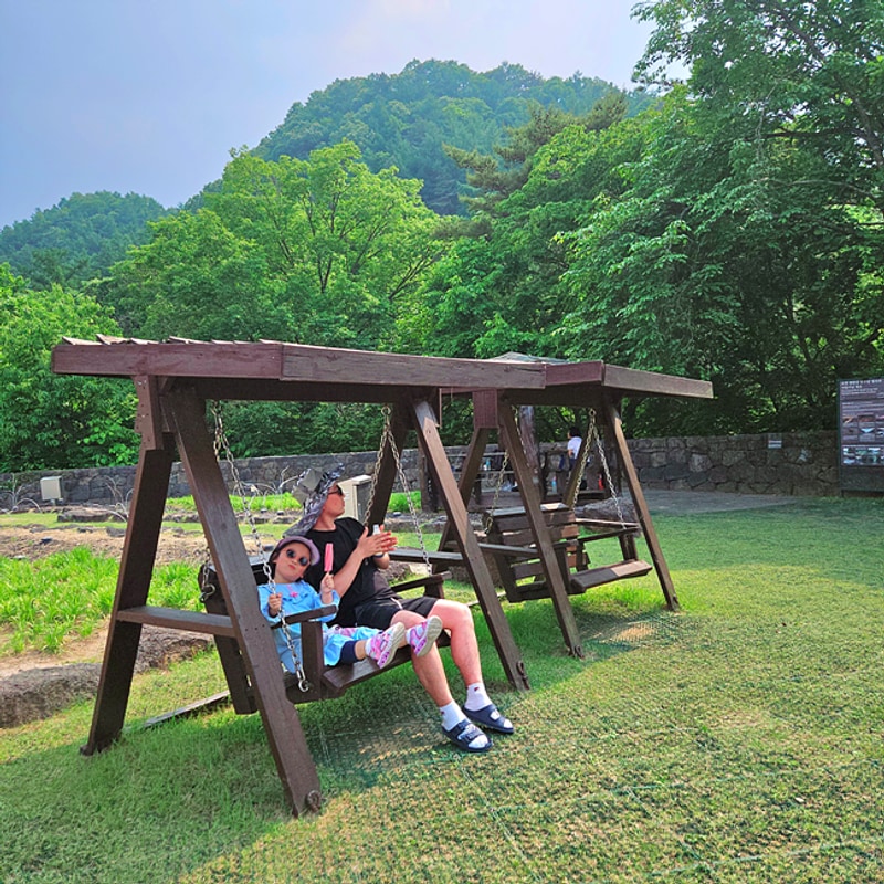 포천 비둘기낭 캠핑장 후기 연천 한탄강 오토캠핑장 힐링 캠핑...