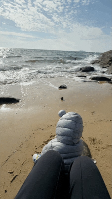 [보령/대천] 원산도 사창해수욕장 야영장 캠핑, 넘 예쁜 바다뷰 -*