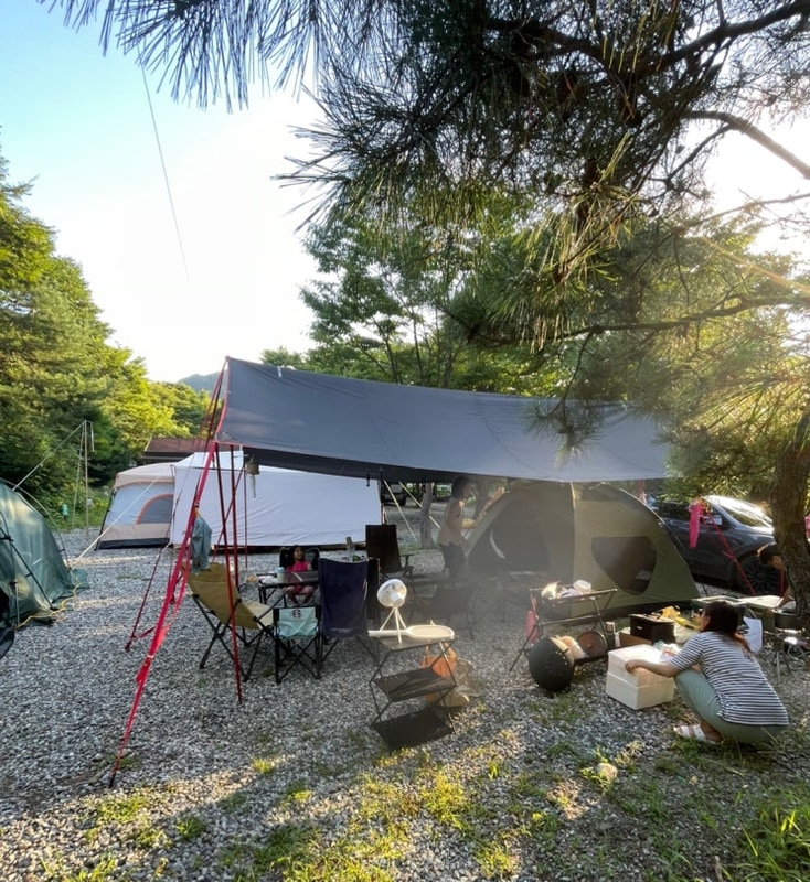 경기 가평 "지지밸리 유명산 오토캠핑장" 2박3일 여름캠핑...