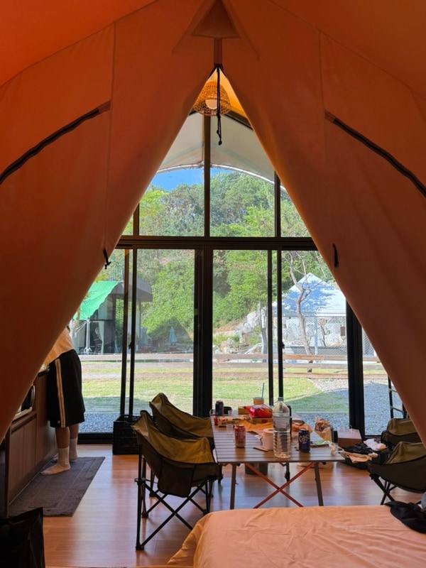 [몽키캠핑장] 천안 캠핑장, 글램핑장 추천 깔끔하고 시원한 캠핑장