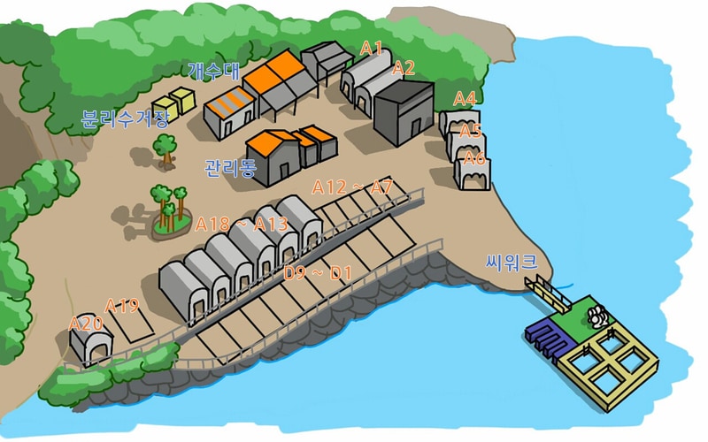 (주)청보리 배치도 1