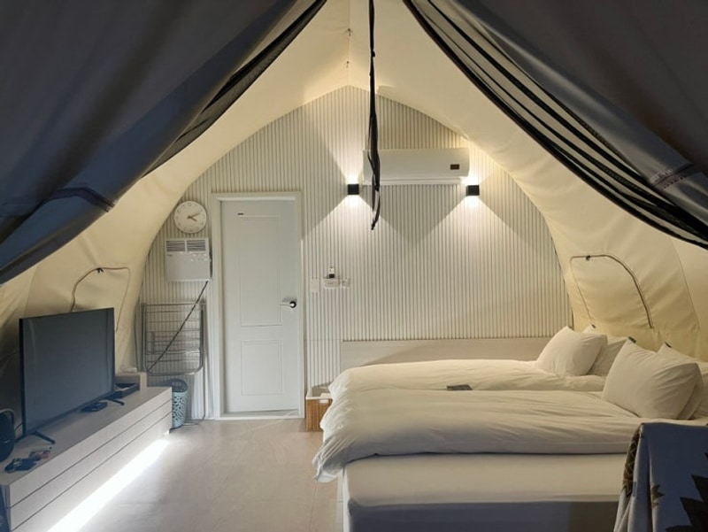 [양평 글램핑] 서울 근교 깔끔하고 시설 좋은 '빌리풀램핑' ⛺️