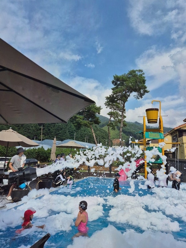 [펜션리뷰] 무주카라반에서 즐기는 힐링 바베큐