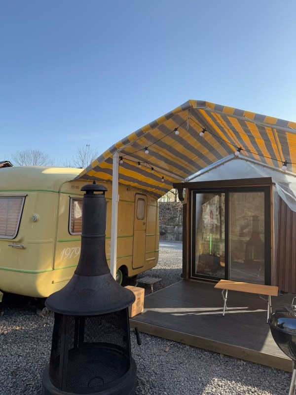 대구 근교 카라반 글램핑장 안동 캠핑장 우니메이카 안동점