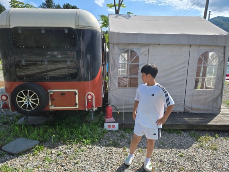 어반슬로우시티 글램핑카라반❤️강원도 춘천