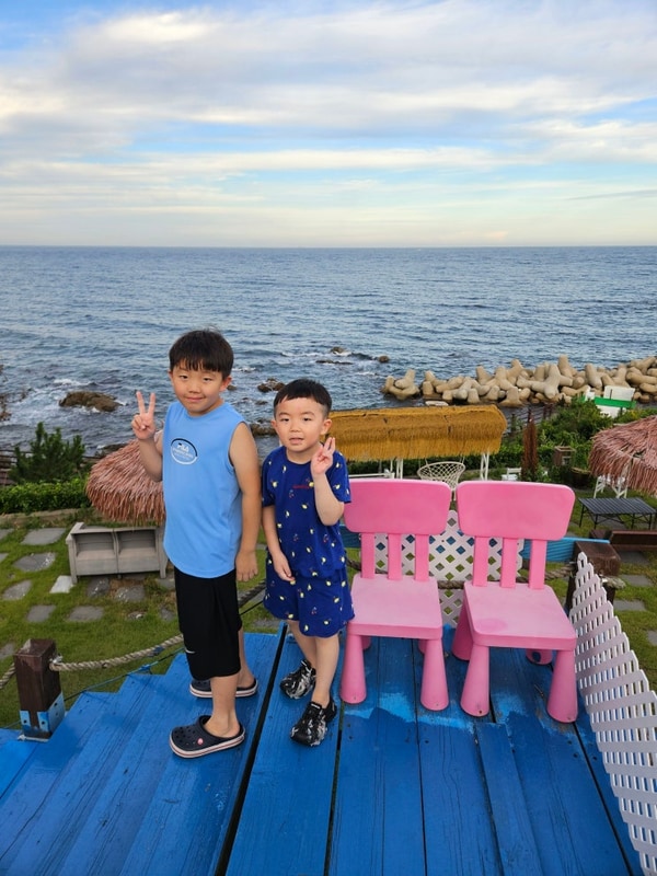 아이와 갈만한 숙소, 포항 바닷가 카라반 - 푸른고래 카라반 캠핑