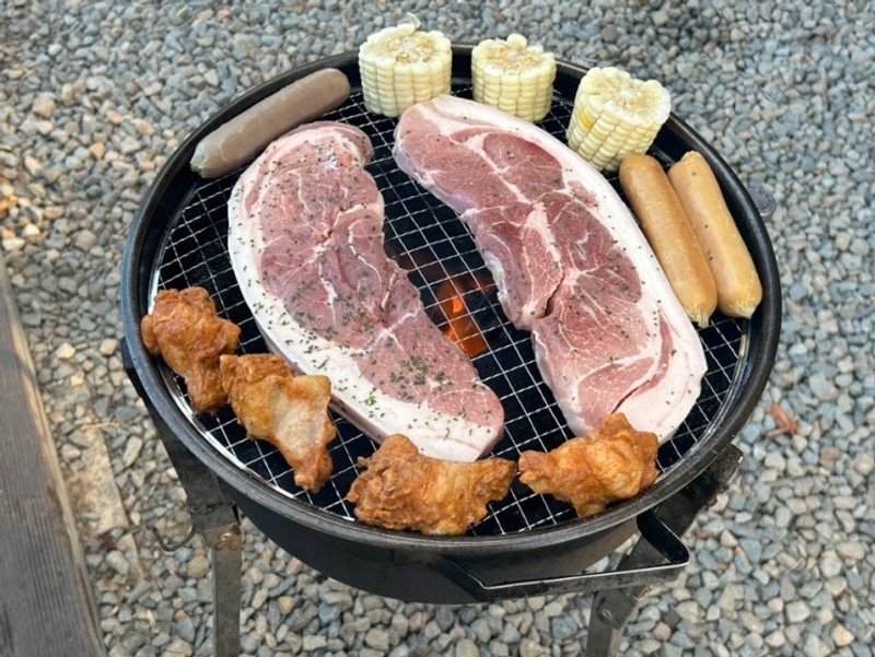 합천글램핑 가성비 최고 무료 바베큐 무제한 가능한 에이치글램핑