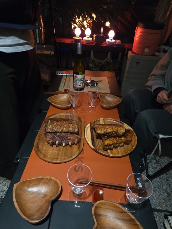 양주 선녀와 나무꾼 캠핑장 1박 2일: 16시간 수비드 요리부터...