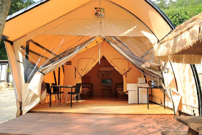 내린천 글램핑 시설 사진 26