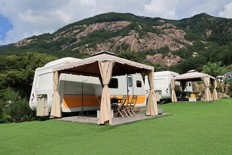 산정호수 마루글램핑 카라반 시설 사진 3