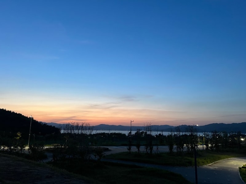 고흥만 수변노을공원 오토캠핑장 (feat. 30주 임산부)