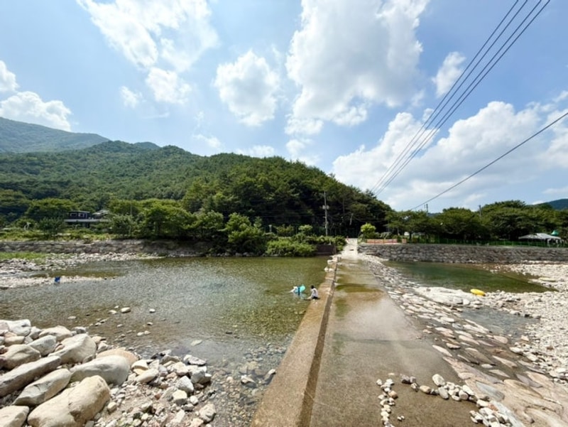 청도 조은자리 캠핑장 평상 / 대구근교 수심 얕은 계곡 / 아이와...