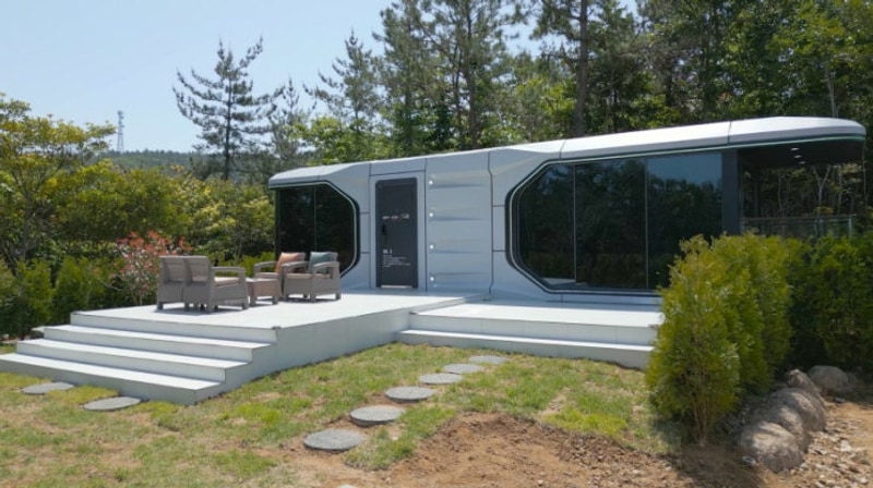 피톤치드 전남카라반 자연과 함께하는 우주선 캠프의 특별한 경험