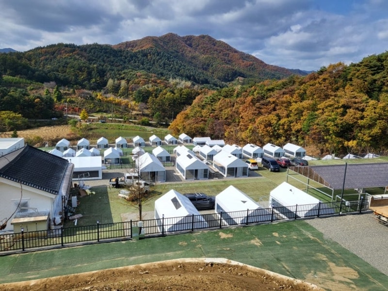 [시호이엔씨] 대단지 다프존 시공 현장 - 포천 캠프다온