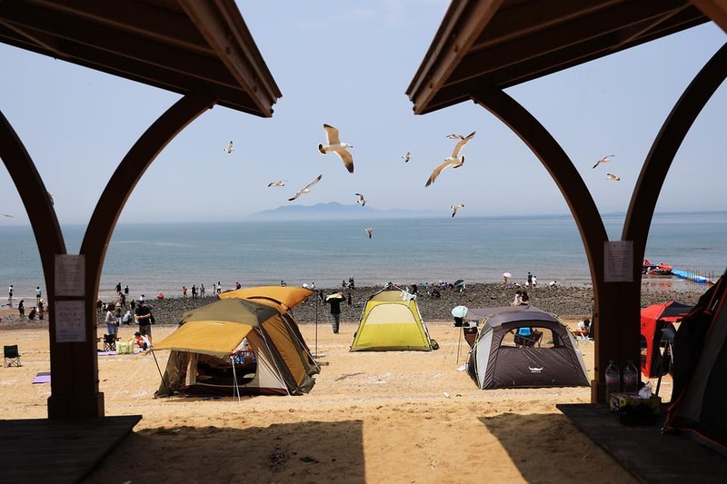 십리포해수욕장 야영장 시설 사진 5