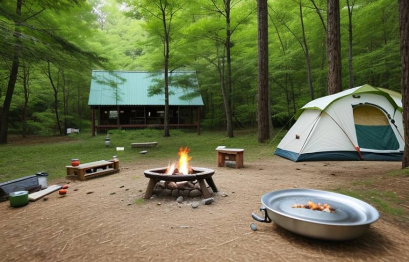 솔직 담백 캠핑후기 가평 캠프 봉봉 with 댕댕이 모카