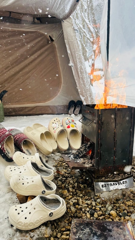 강원도 영월 '캠프우든브릿지' 리얼후기 (개별 화장실)