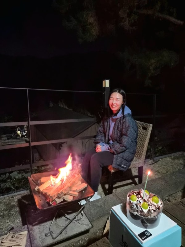 가평 명지산 카라반 글램핑, 카페 시고르, 르봉뺑