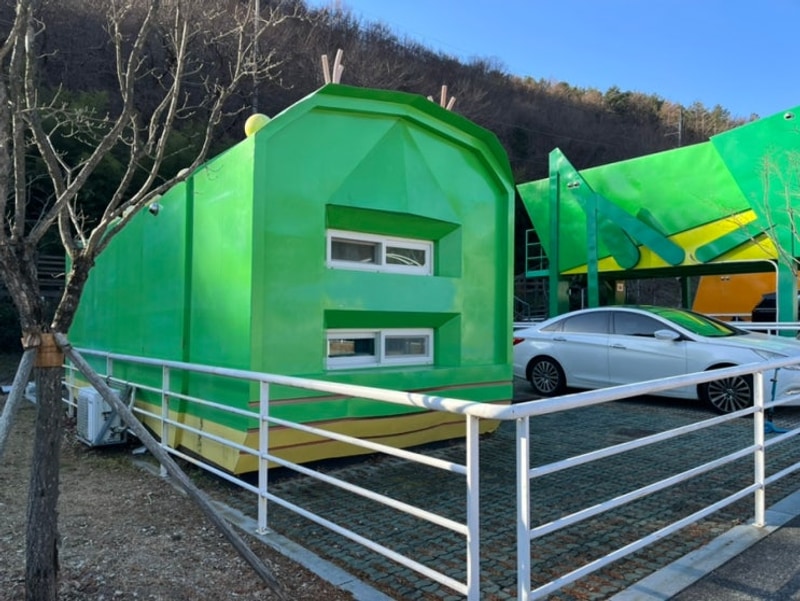 울산 울주 등억알프스야영장 곤충카라반 애벌레 이용 후기