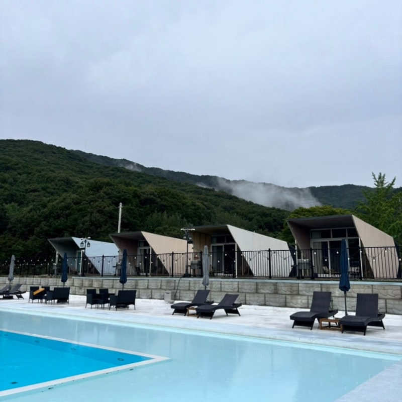 공주글램핑 히어위고글램핑&바베큐 산속에서 힐링하기 좋은곳