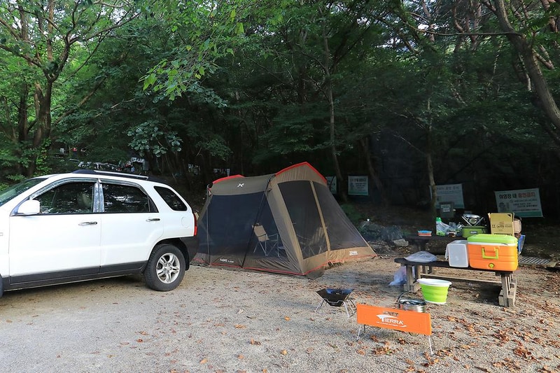 계룡산동학사자동차야영장 시설 사진 11