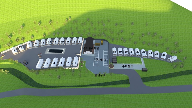 문스 글램핑 배치도 1