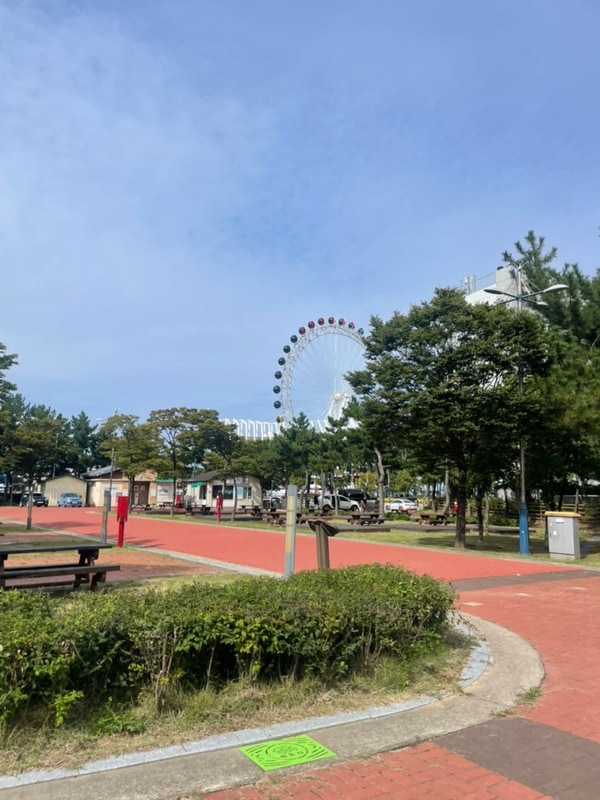 속초해수욕장 바로 앞 "속초국민여가캠핑장" 속초아이뷰 명당추천