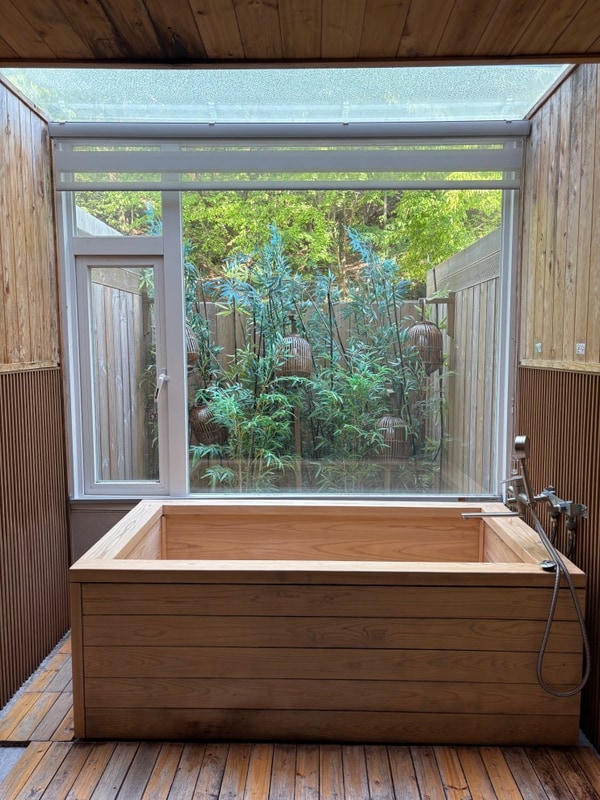 자쿠지 포천글램핑 캠핑장... 메이플글램핑1호점