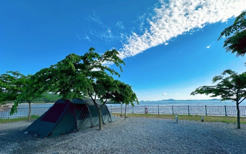 태안 바다랑캠핑장 휴가샵 예약 가능