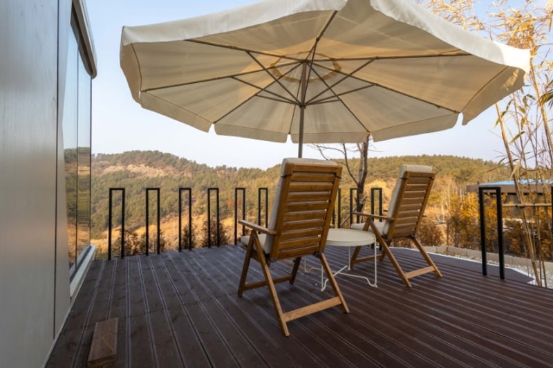 가족과 함께하는 감성 자연과 함께하는 전망 좋은 우주선캠프...