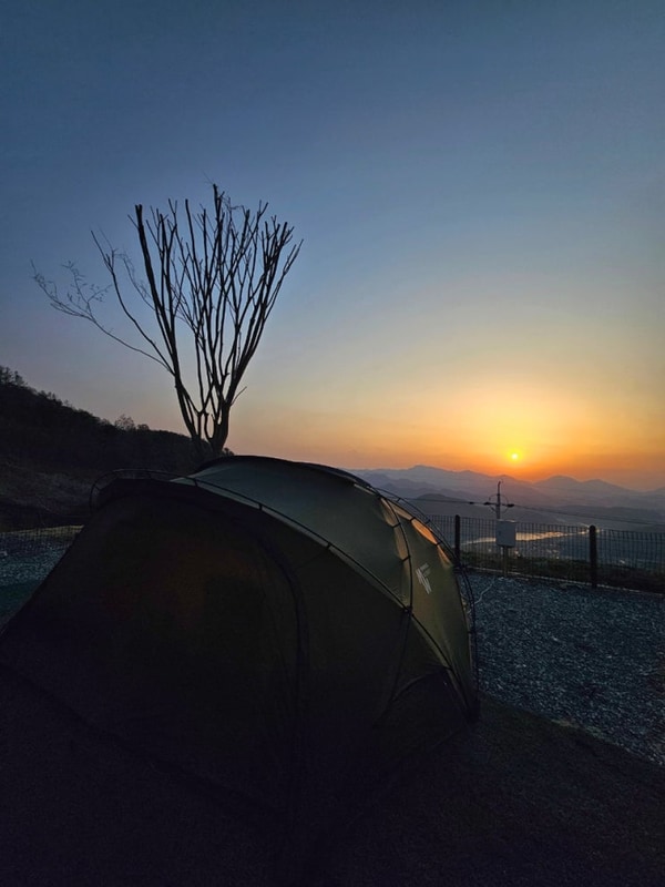 [단양 캠핑장추천] 단양패러캠핑장 솔직후기|노을뷰맛집...
