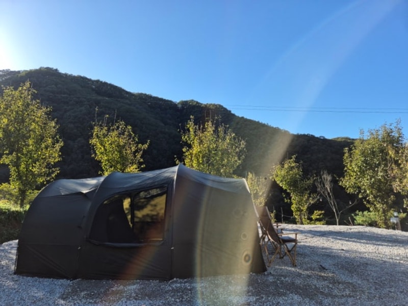 홍천 오도치 캠핑장 E1(신규 사이트) 명당 1박 후기