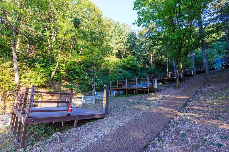 문수산 자연휴양림 야영장 시설 사진 2