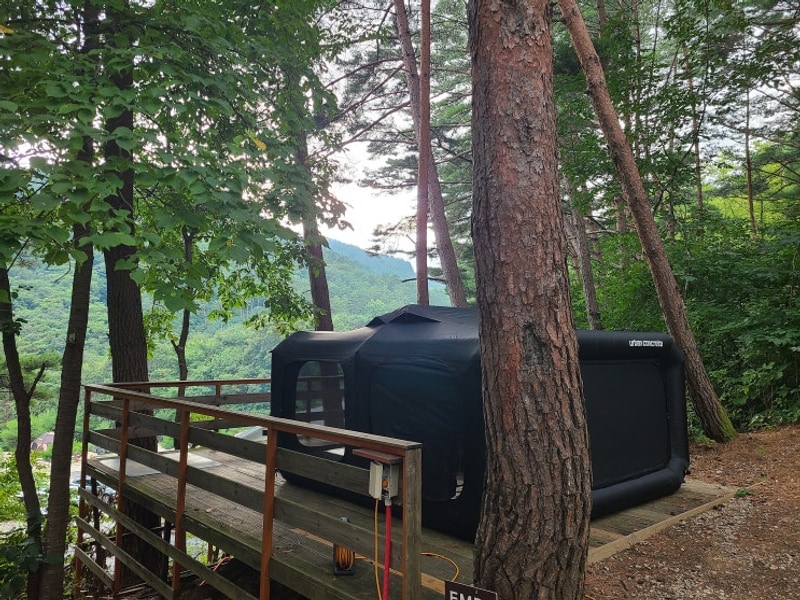 강원도 캠핑장 추천 인제캠핑타운 캠핑 후기 FMD1 사이트